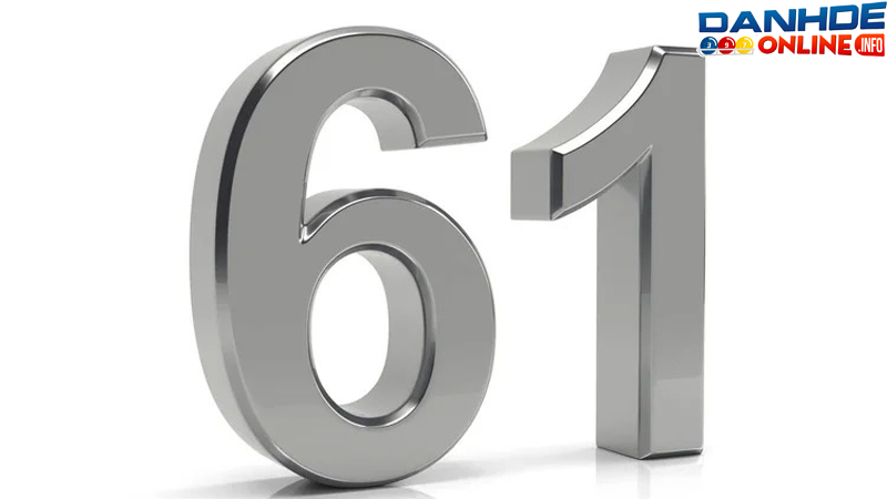Ý nghĩa của con số 61 dựa trên các yếu tố Kinh Dịch